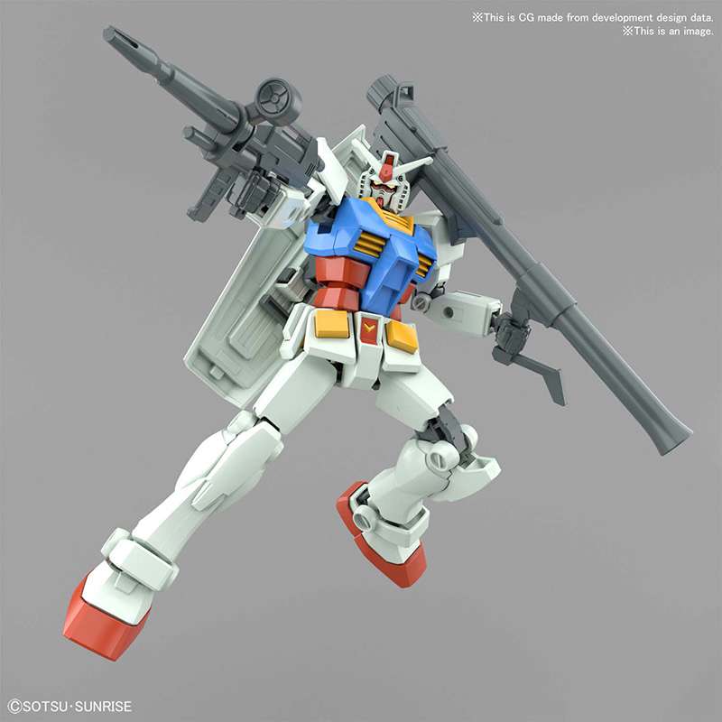 Eg Gundam Rx-78-2 Full Weapon Set