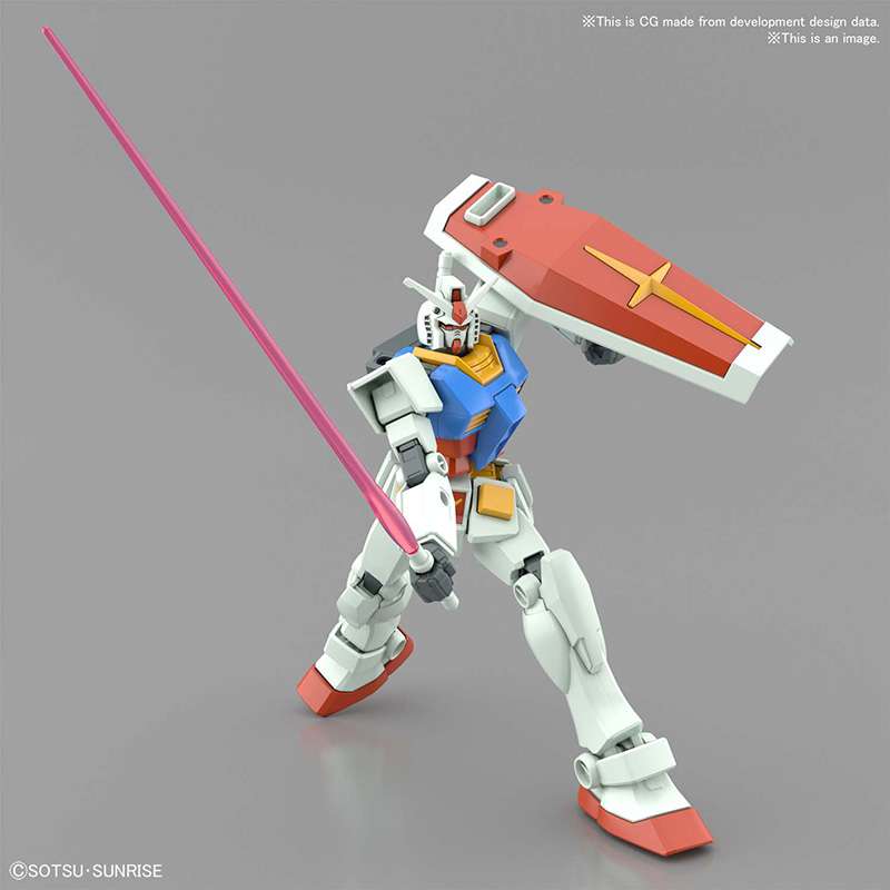 Eg Gundam Rx-78-2 Full Weapon Set