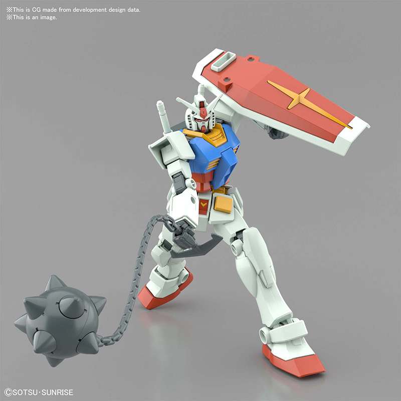 Eg Gundam Rx-78-2 Full Weapon Set