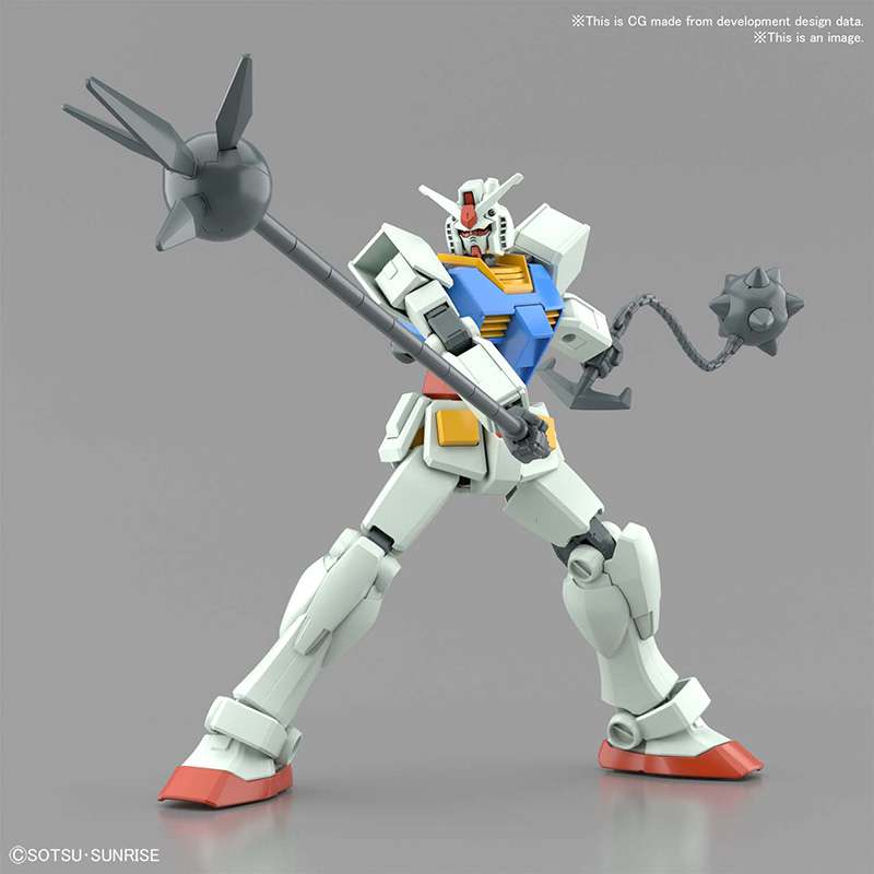 Eg Gundam Rx-78-2 Full Weapon Set